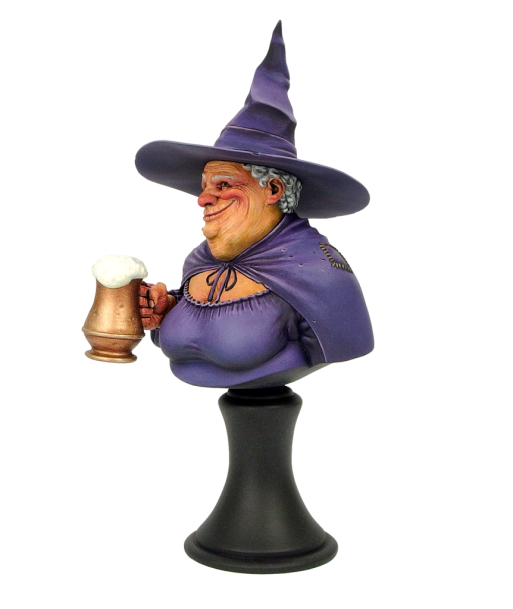 Discworld Nanny Ogg Bust UNPAINTED (1)