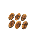 Temple Bases, Oval 60x35mm (4)