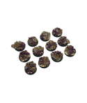 Dark Temple Bases, Round 25mm (5)