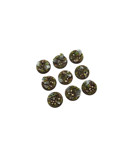 Graveyard Bases, Round 28mm (5)