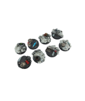 Urban Fight Bases, Round 32mm (4)