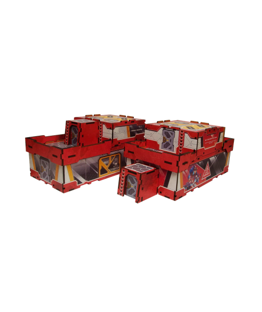 District 5 Shops PREPAINTED (red)