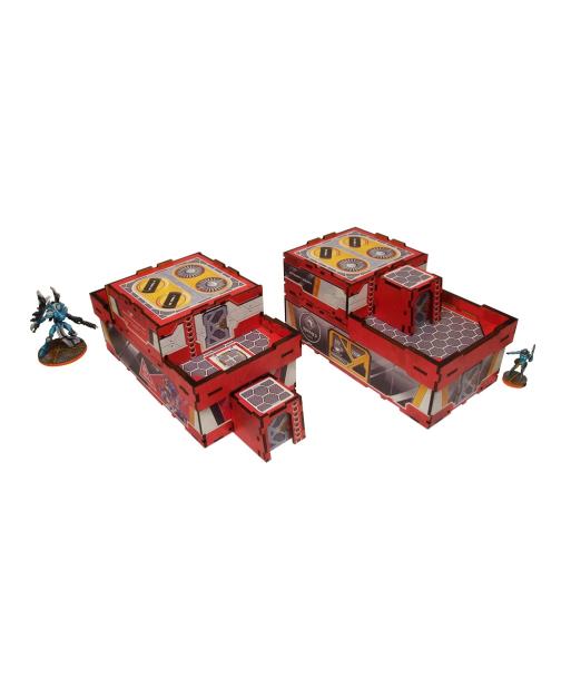 District 5 Shops PREPAINTED (red)