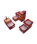 District 5 PREPAINTED (red) Sample bundle