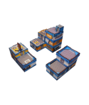 District 5 PREPAINTED (blue) Sample bundle