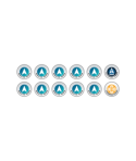 N5 Infinity Tokens Regular Orders Blue (12)