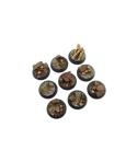 Troglodyte Bases, WRound 30mm (5)