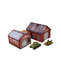 WW2 Normandy Garage & Factory (15mm)