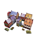 WW2 Normandy Town PREPAINTED Medium bundle (15mm)