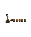 Small Wooden Barrels (6)