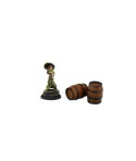 Large Wooden Barrels (2)